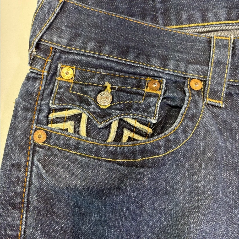 True Religion Dark Blue Relaxed Jeans